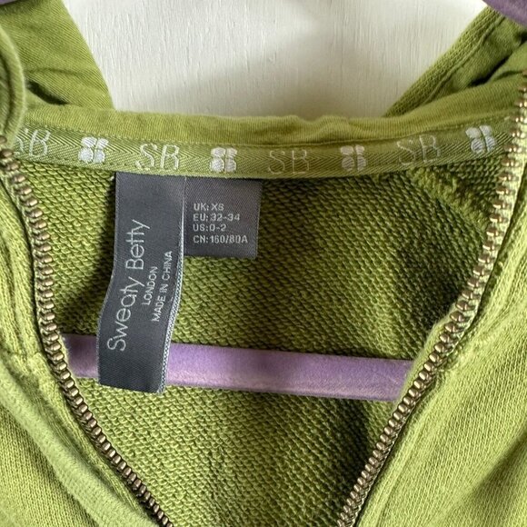 Sweaty Betty Essentials Zip Through Hoodie - Women's Sz 0-2. - Picture 8 of 11